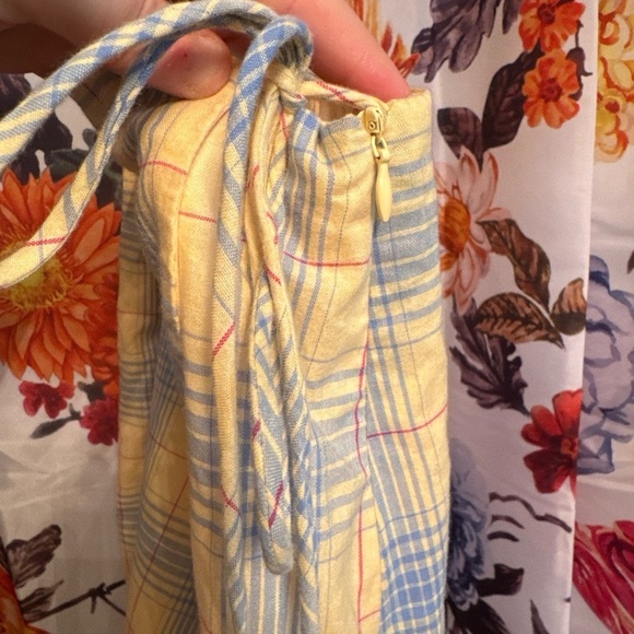 Altar'd State Women’s Plaid Wrap Mini Skirt - Picture 6 of 8